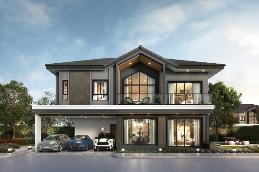 Supalai-Prime-Villa-New-Krungthepkreetha-Motorway
